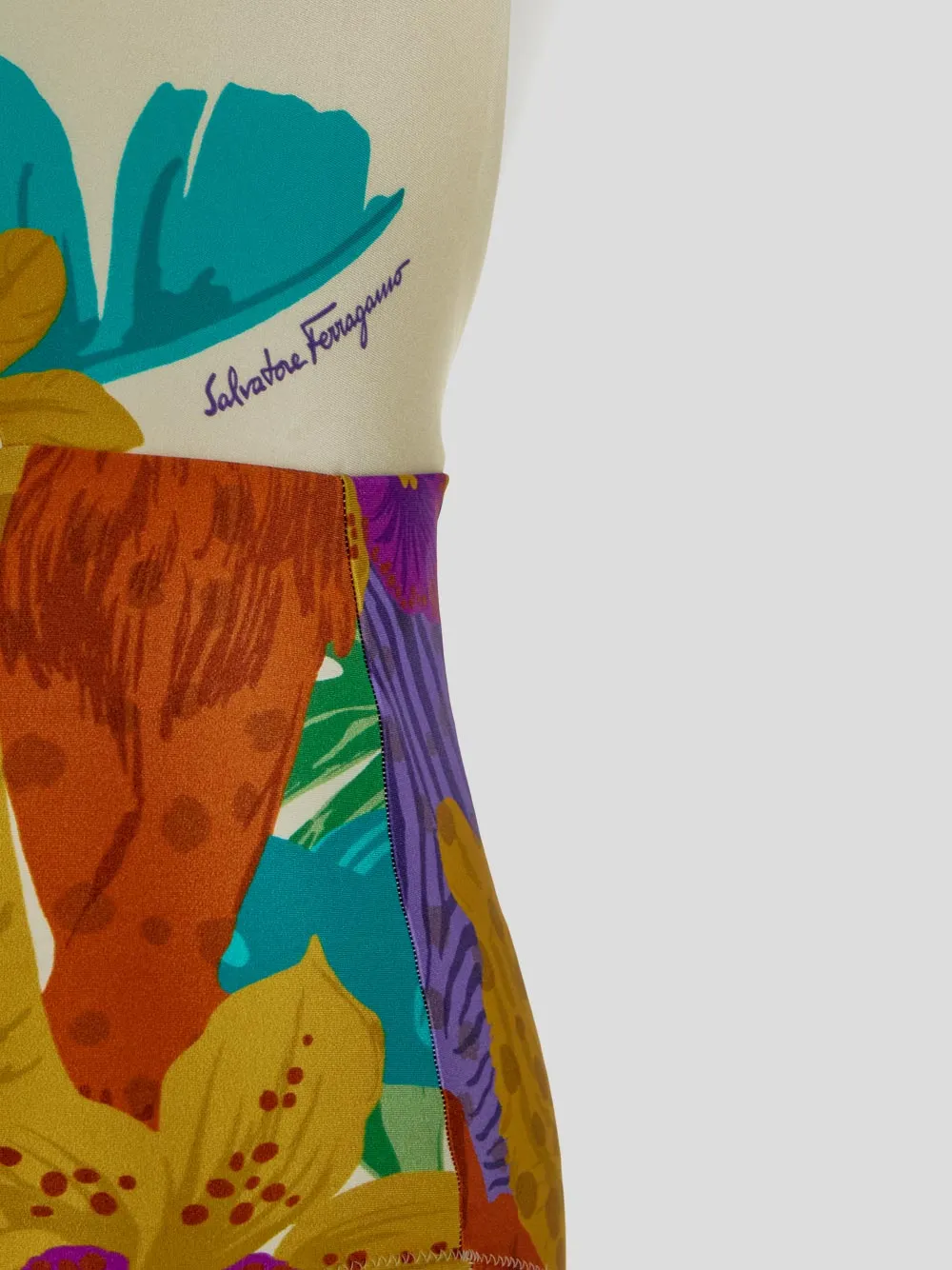 Salvatore Ferragamo Cut-Out One Piece Swimsuit