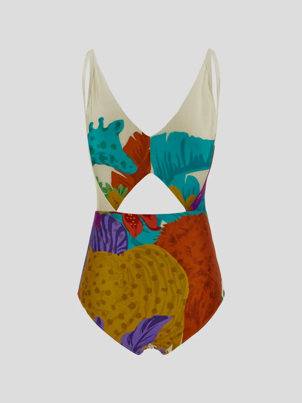 Salvatore Ferragamo Cut-Out One Piece Swimsuit