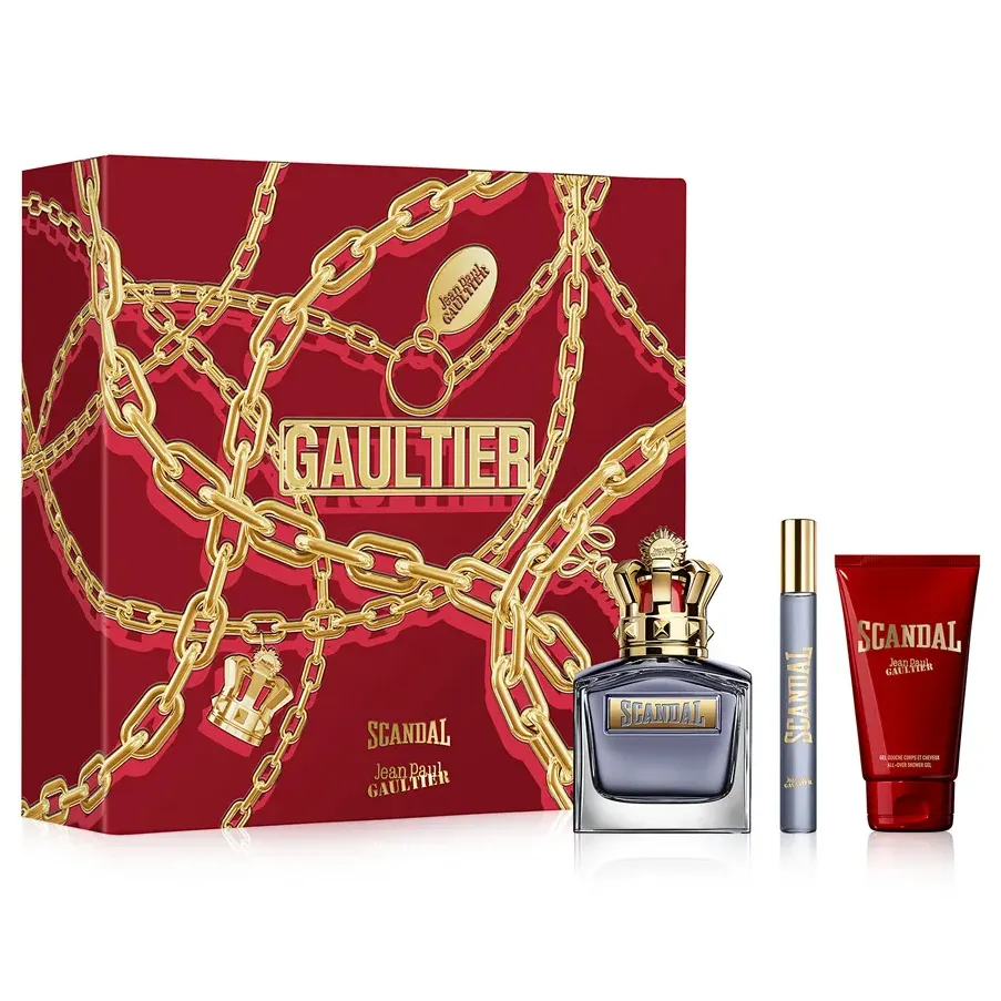 Scandal by Jean Paul Gaultier 100ml EDT 3 Piece Gift Set