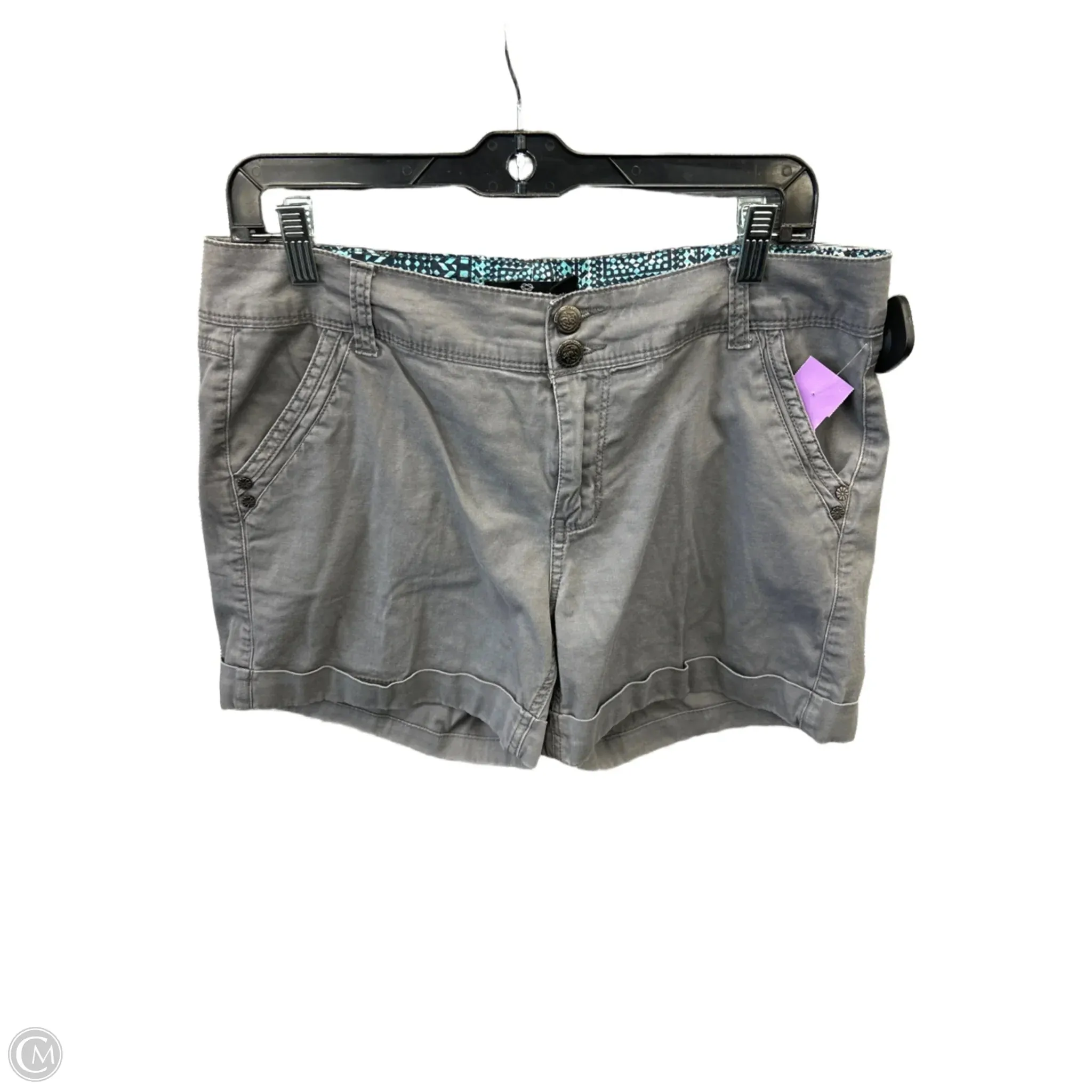 Shorts By One 5 One In Grey, Size: 10