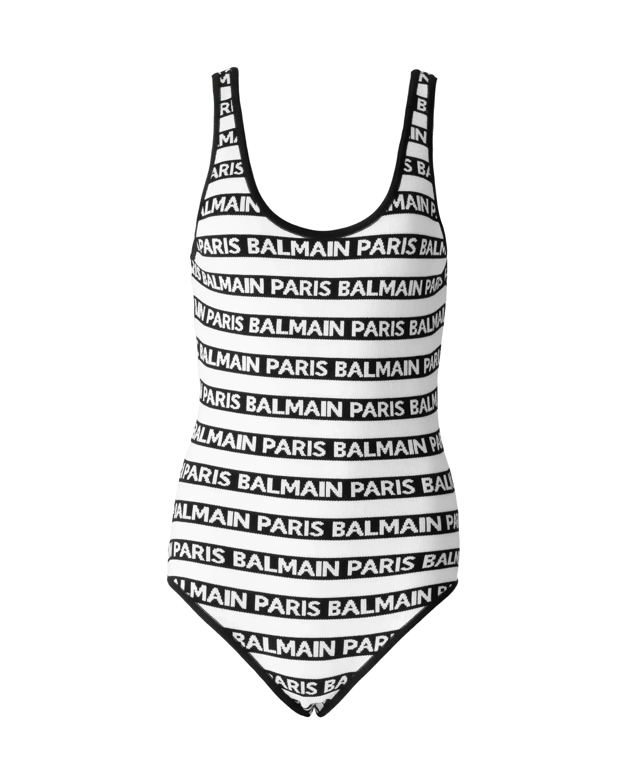 Striped Logo Bodysuit
