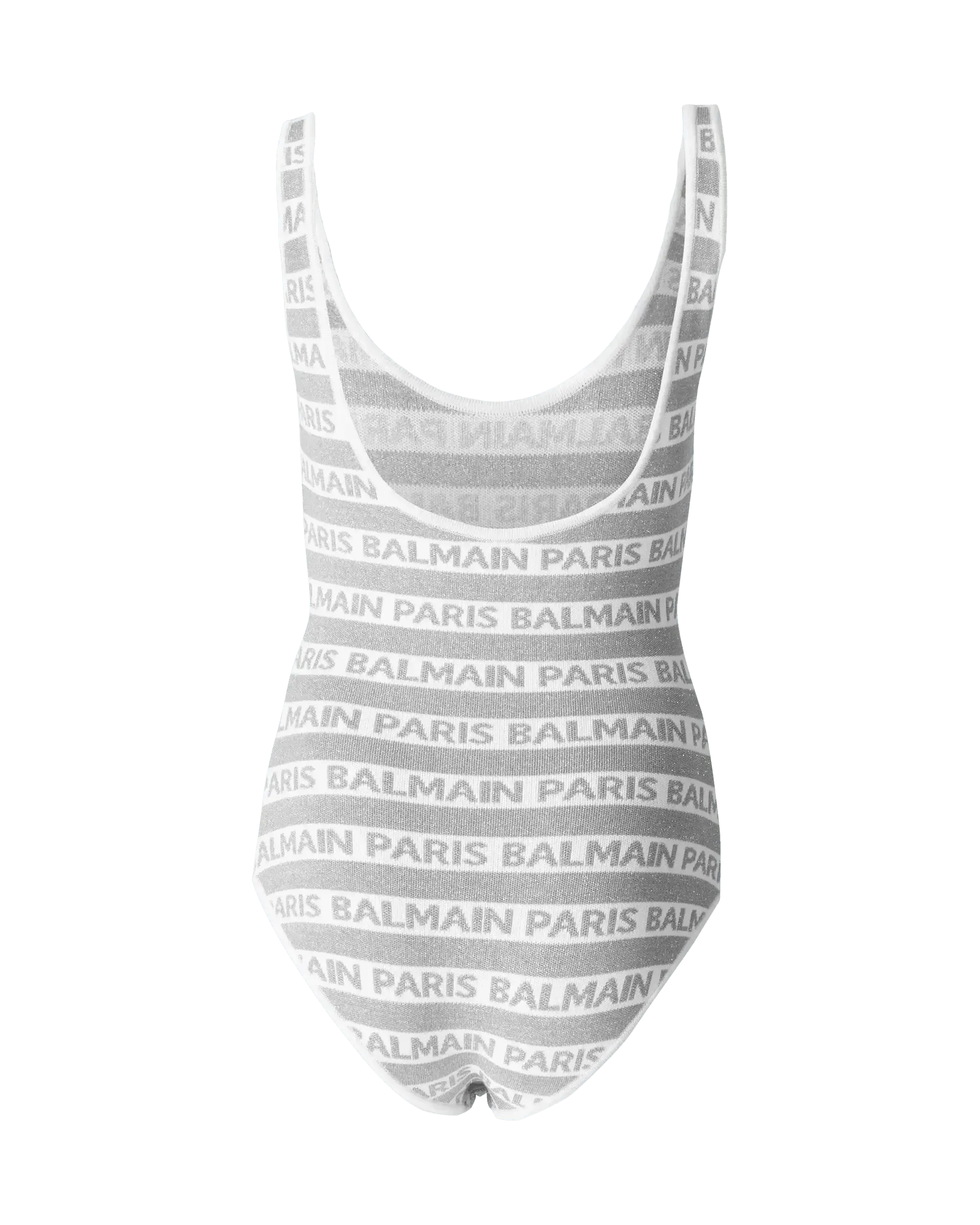 Striped Logo Bodysuit