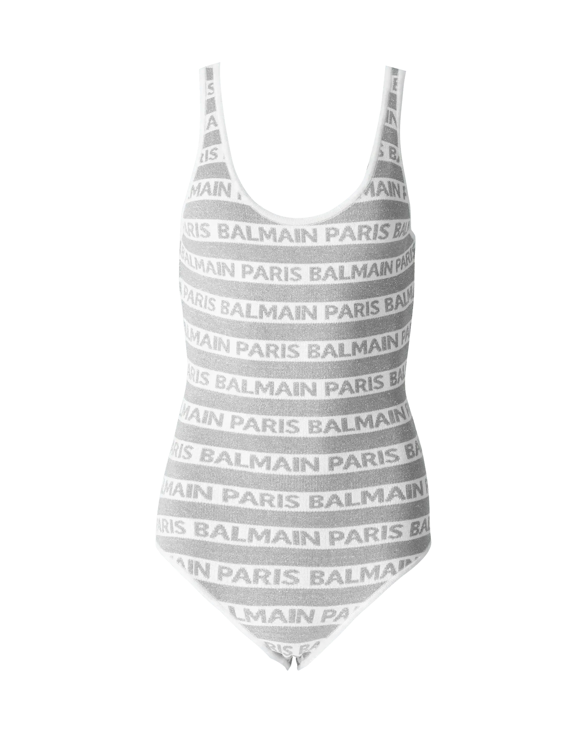 Striped Logo Bodysuit
