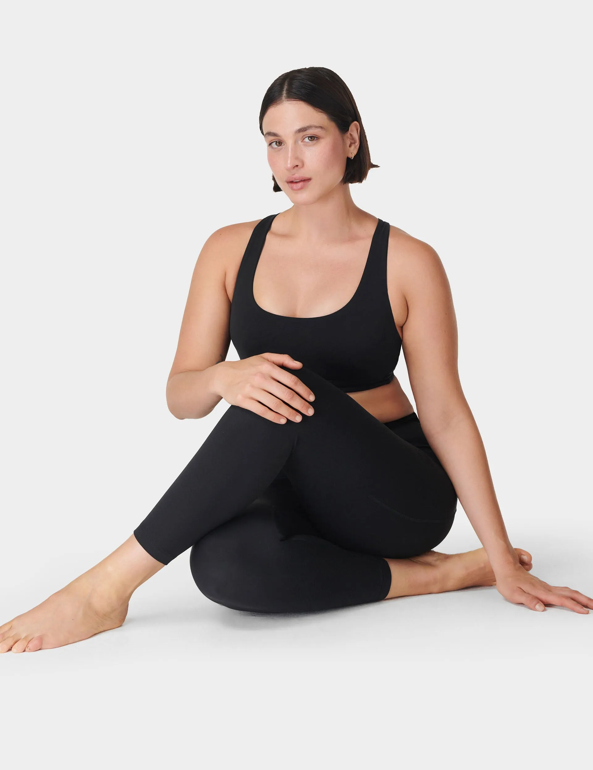 Super Soft 7/8 Yoga Leggings - Black