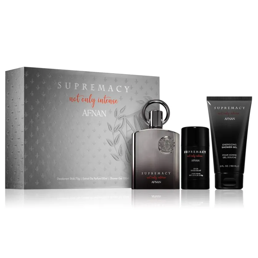 Supremacy Not Only Intense by Afnan 100ml EDP 3pc Gift Set