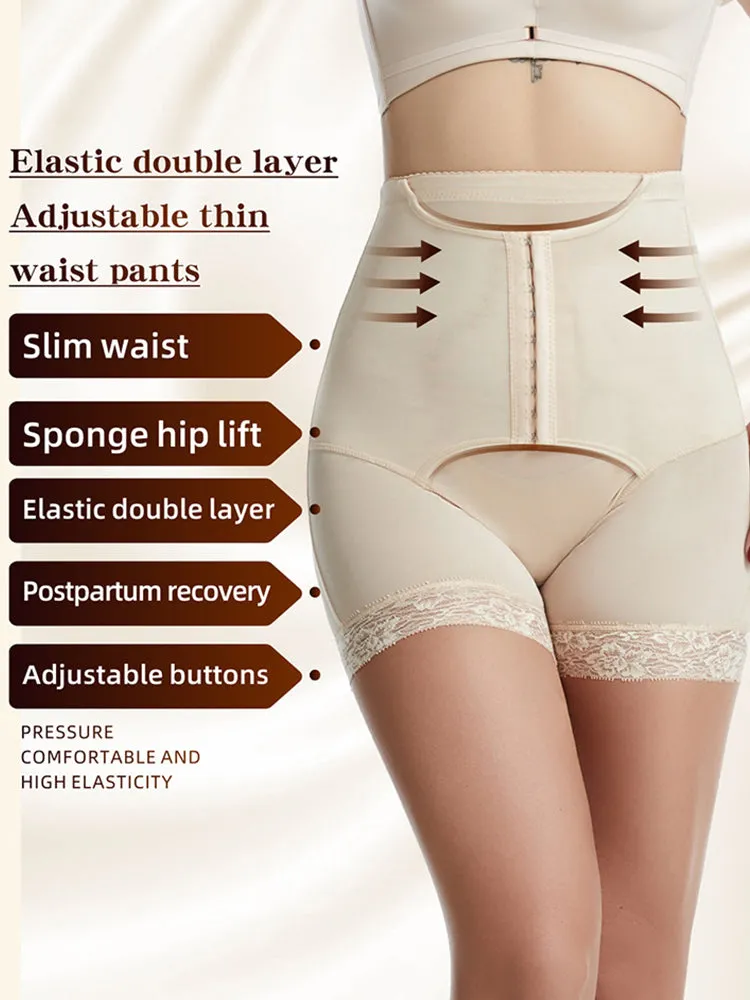 Tummy Control Trainer Corset Slimming Butt Lifter Shapewear Boyshort