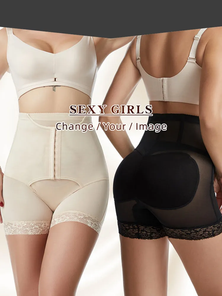Tummy Control Trainer Corset Slimming Butt Lifter Shapewear Boyshort