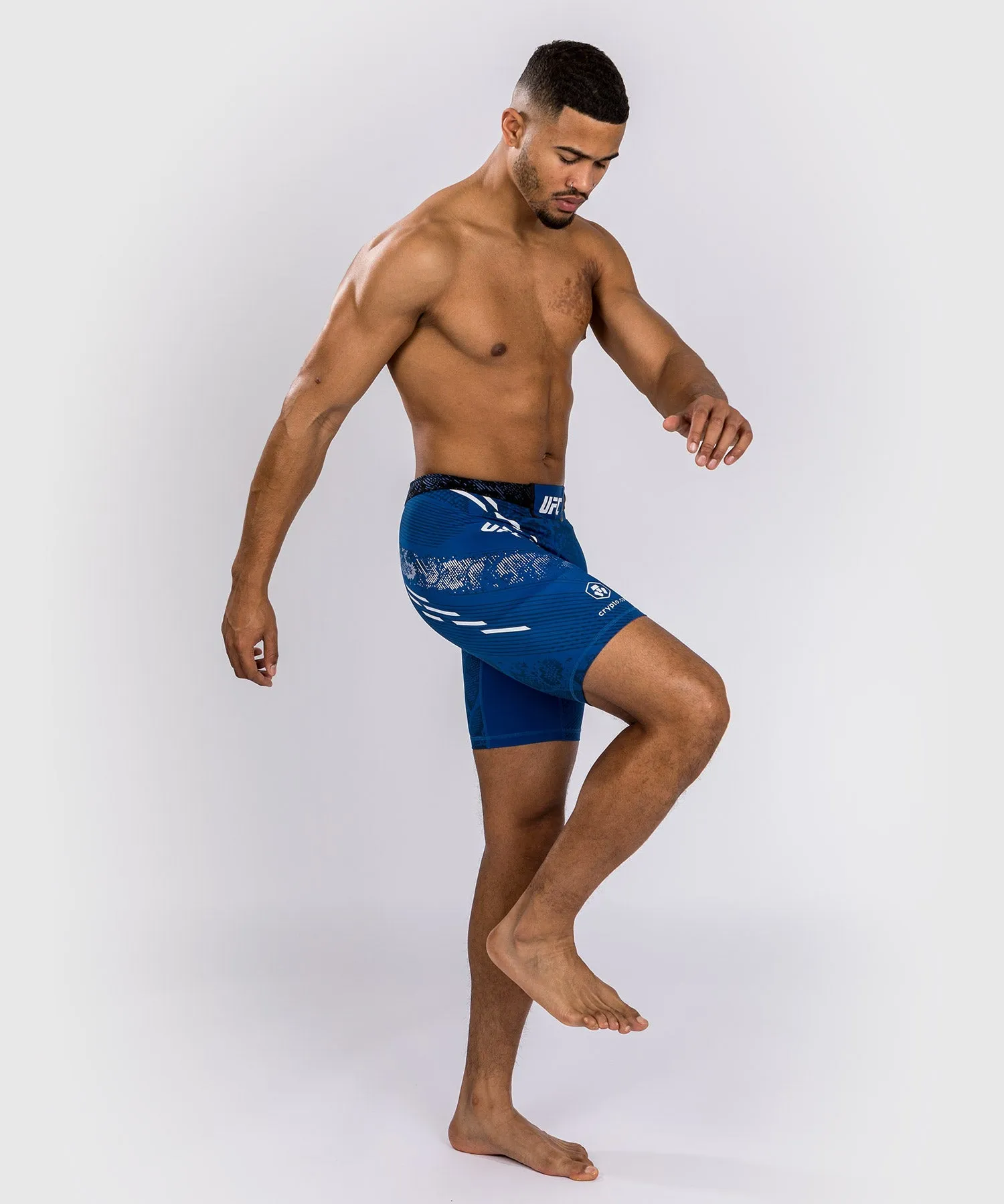 UFC Adrenaline by Venum Personalized Authentic Fight Night Men’s Vale Tudo Short - Blue