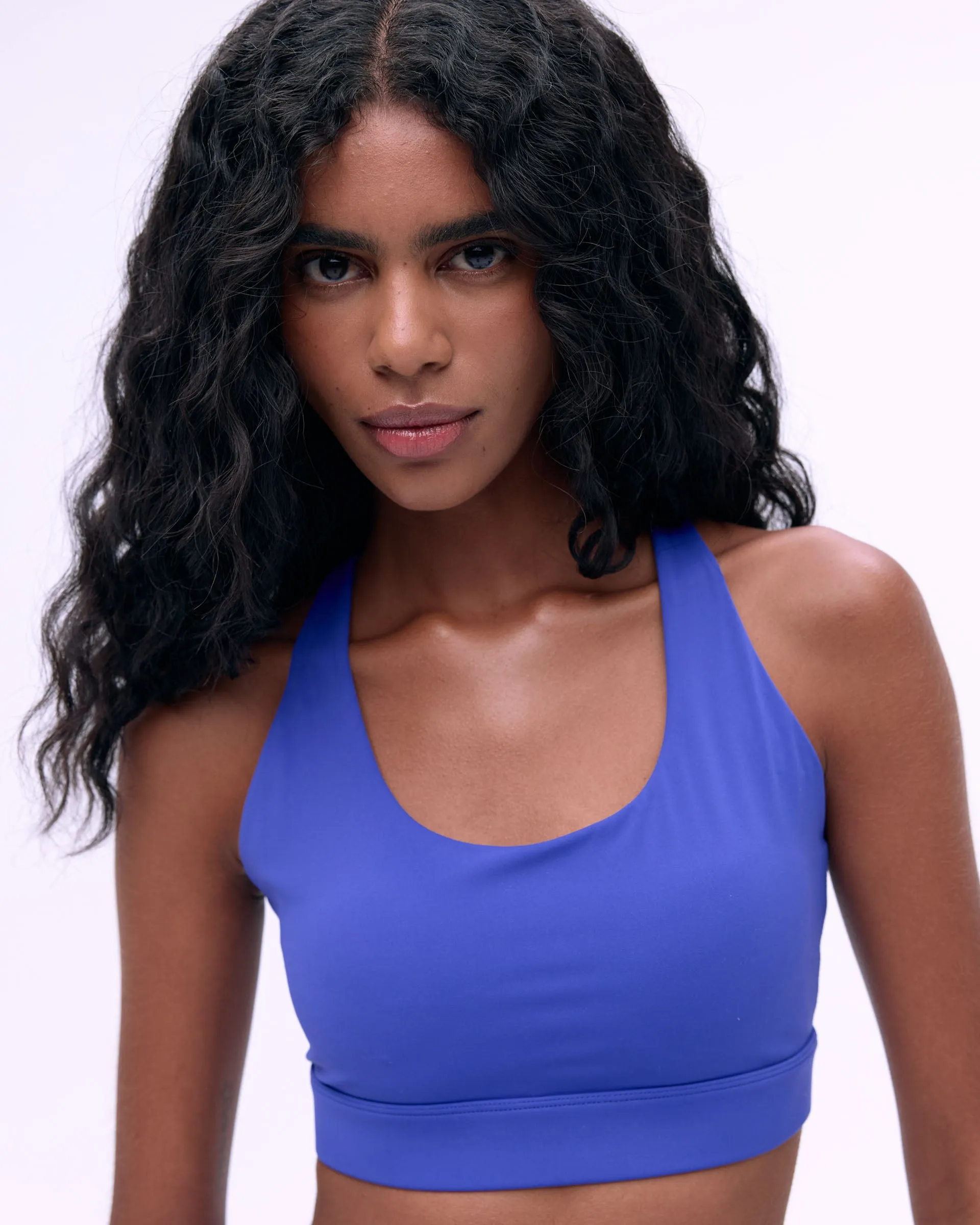 Ultimate Strappy Sports Bra - Cobalt Blue