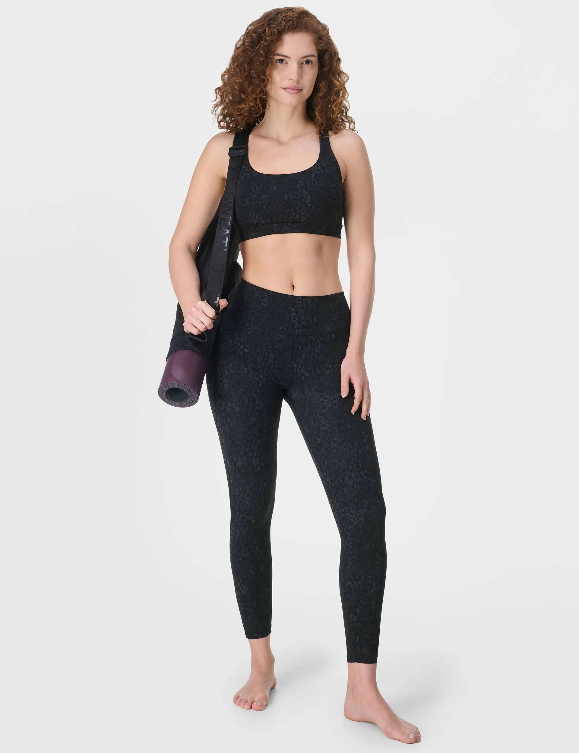 Ultimate Studio 7/8 Leggings - Black Panther Print