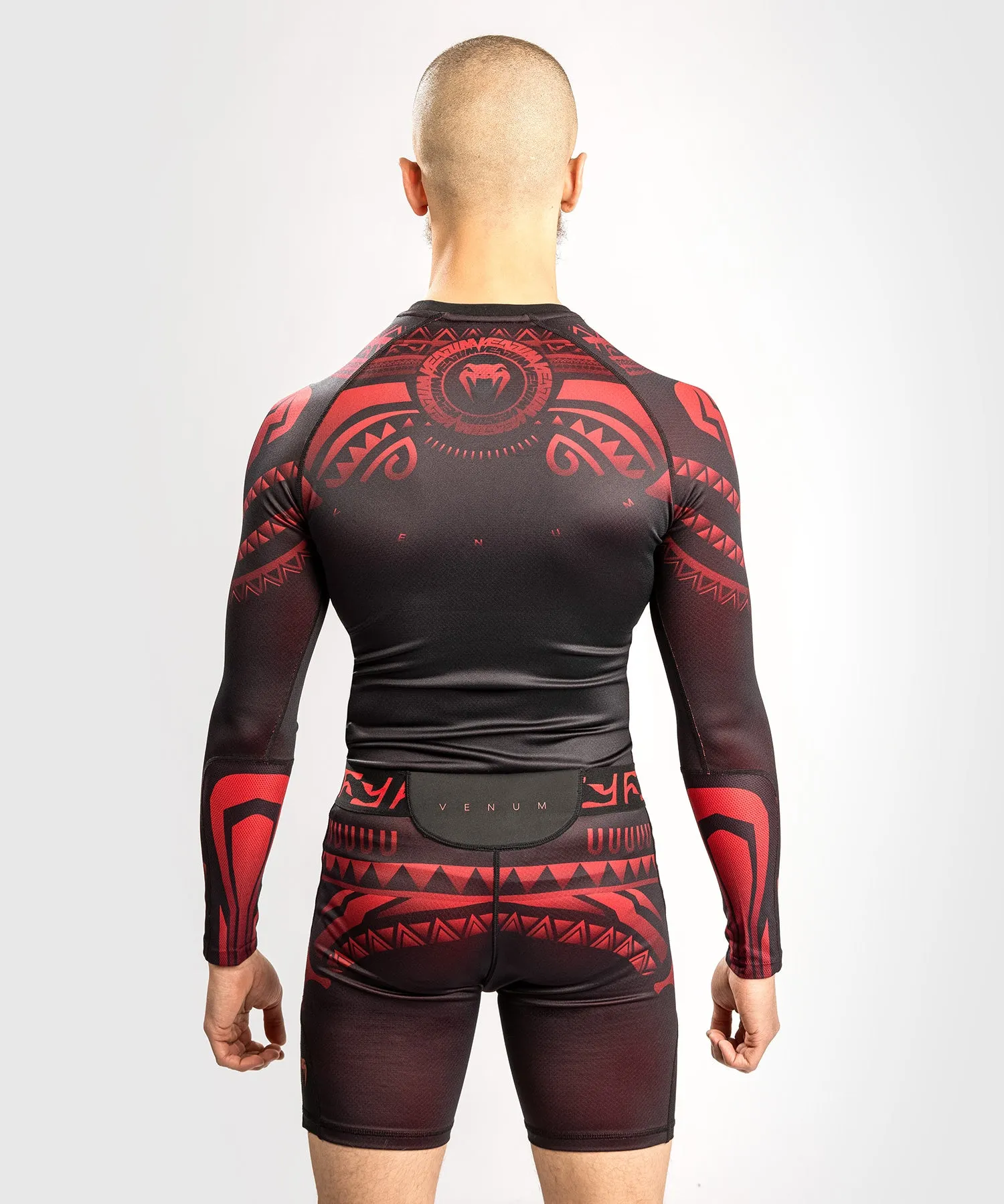 Venum Nakahi Rashguard - Long Sleeves - Black/Red