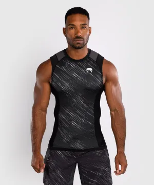 Venum Rapid Sleeveless Rashguard - Black/Storm Grey