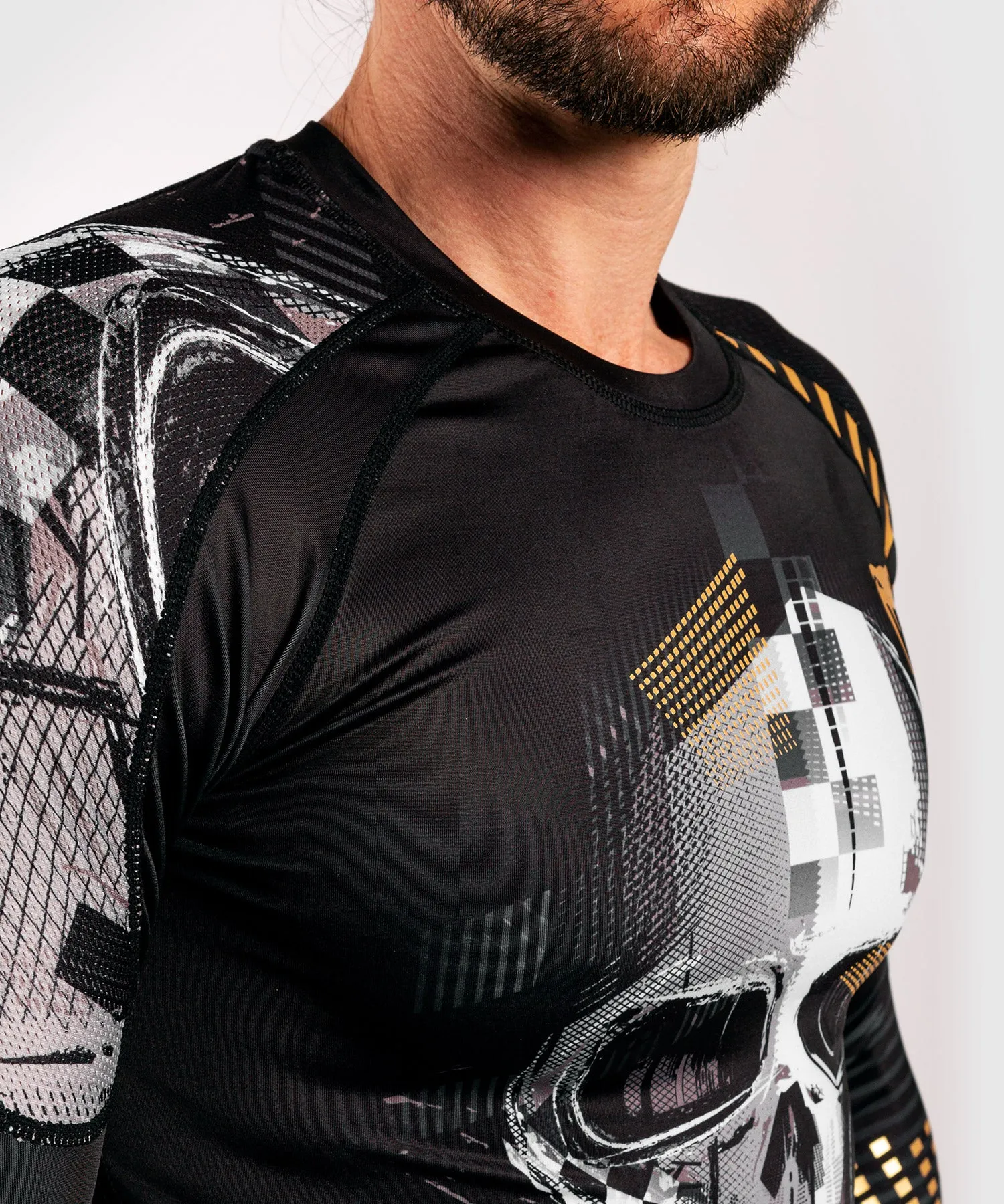 Venum Skull Rashguard - Long sleeves - Black