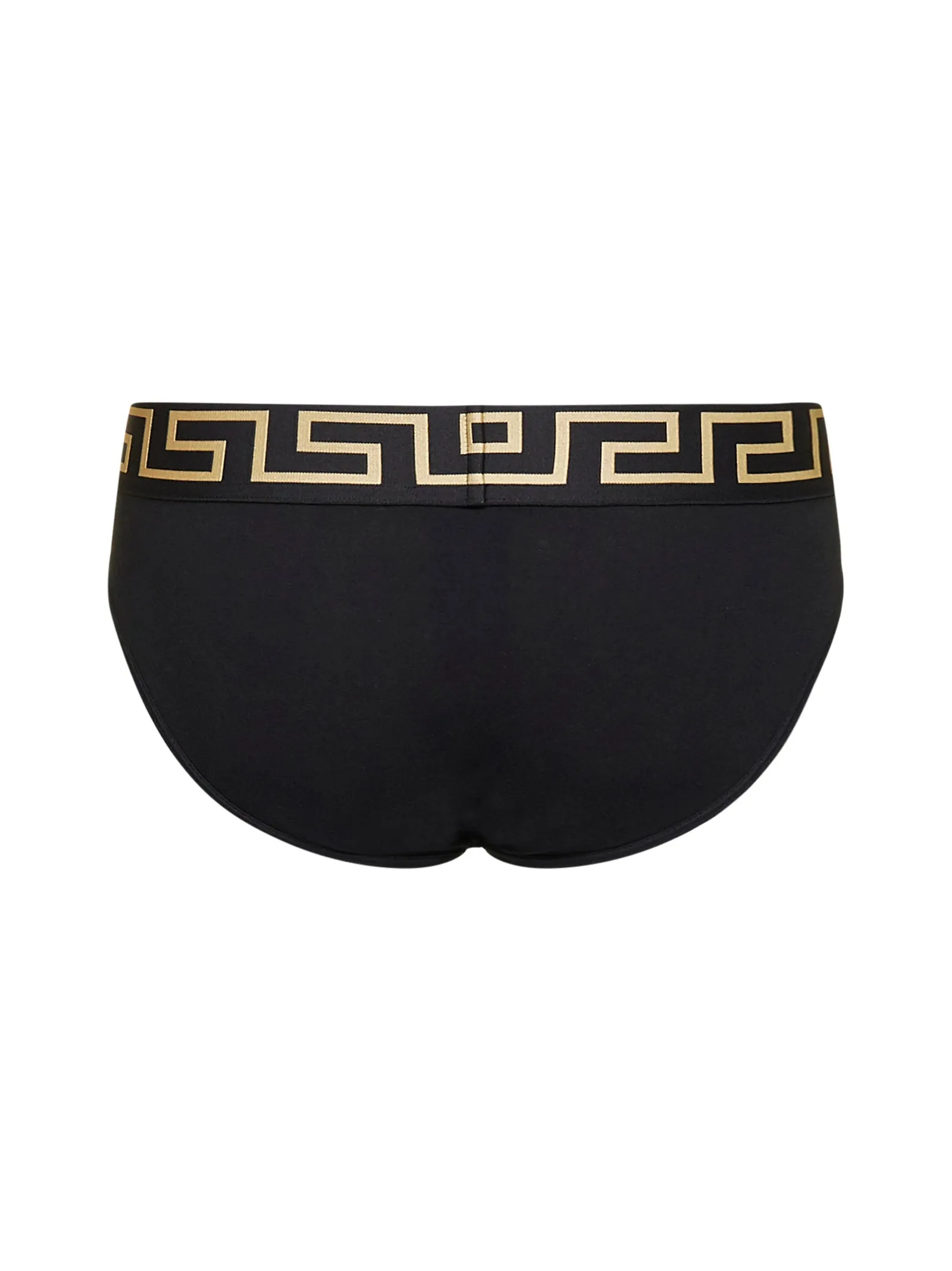 Versace Greca Pattern Print Two-Pack Briefs