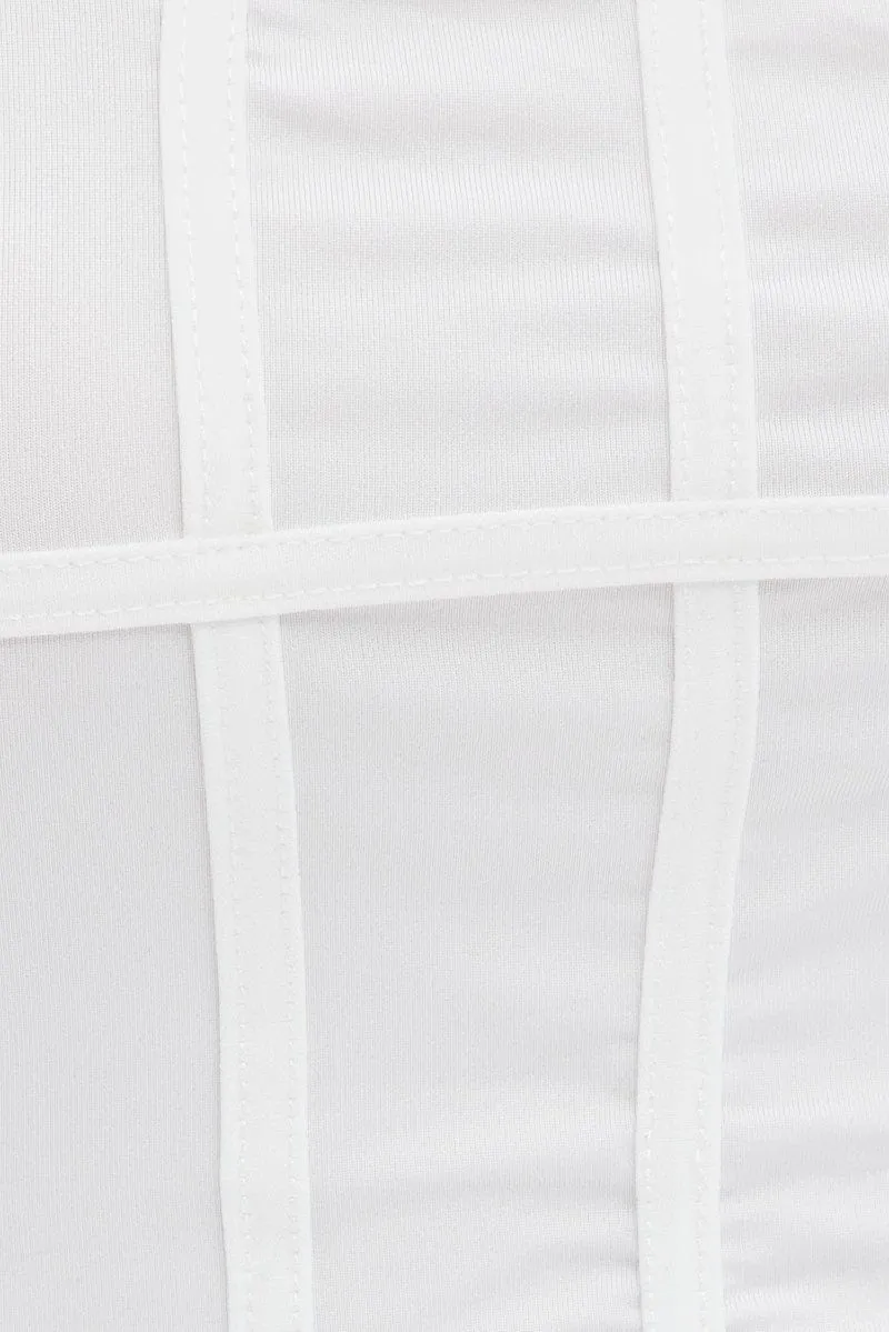 White Corset Top Lingerie