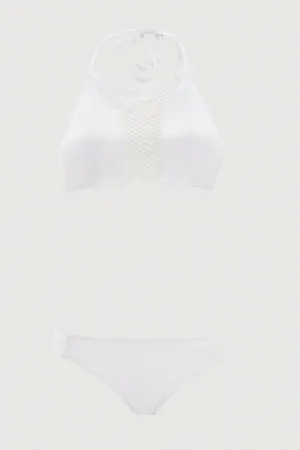 White Two Piece Bikini