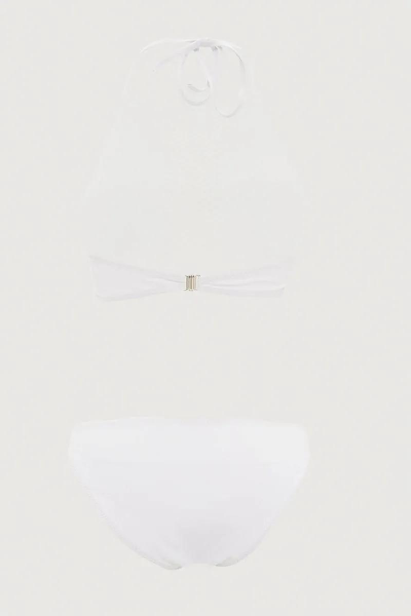 White Two Piece Bikini