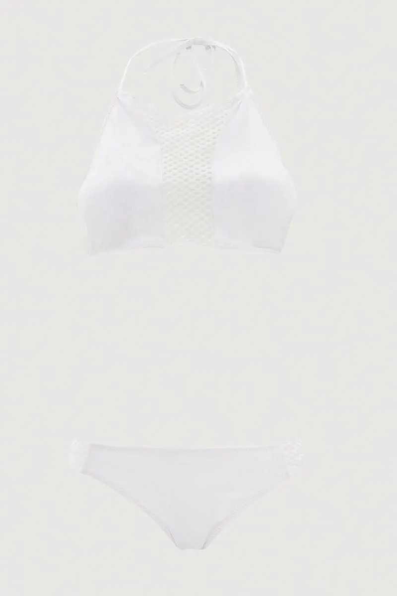 White Two Piece Bikini