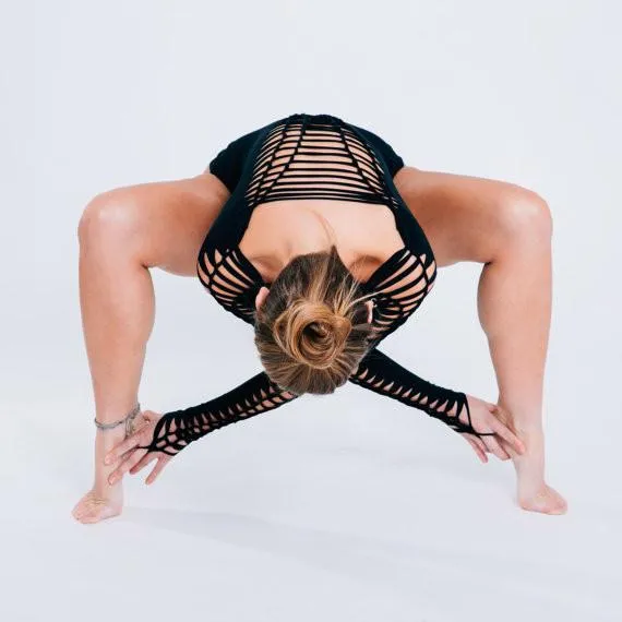 Wholesale - Long Sleeve Black Leotard For Women, Dance Bodysuit