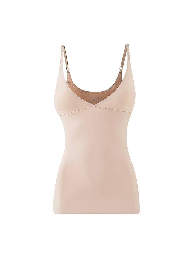 Women Tank Tops Compression Body Shaper Slimming Strap Camisole Shapewear