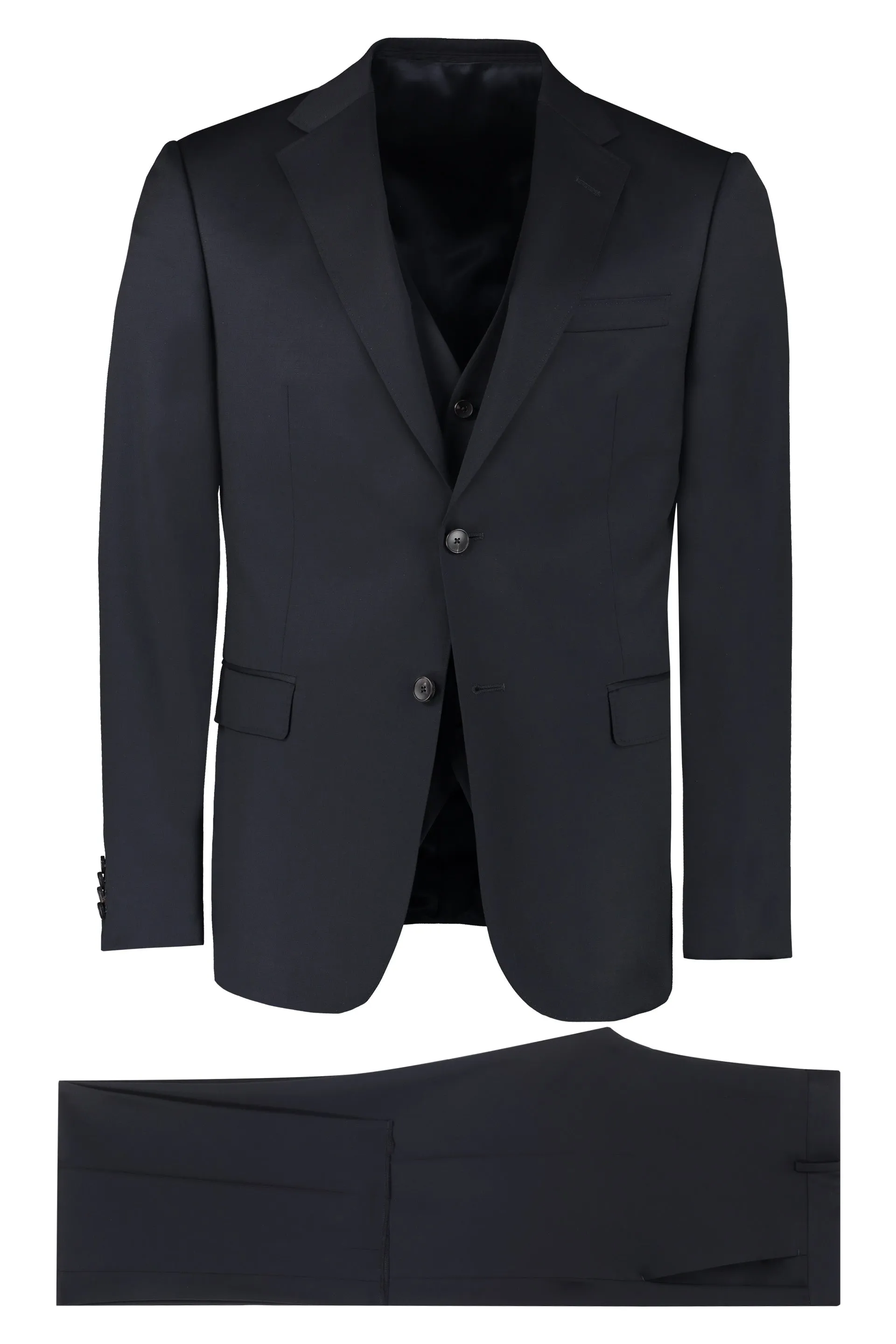 Z Zegna Two-Piece Long-Sleeved Suit