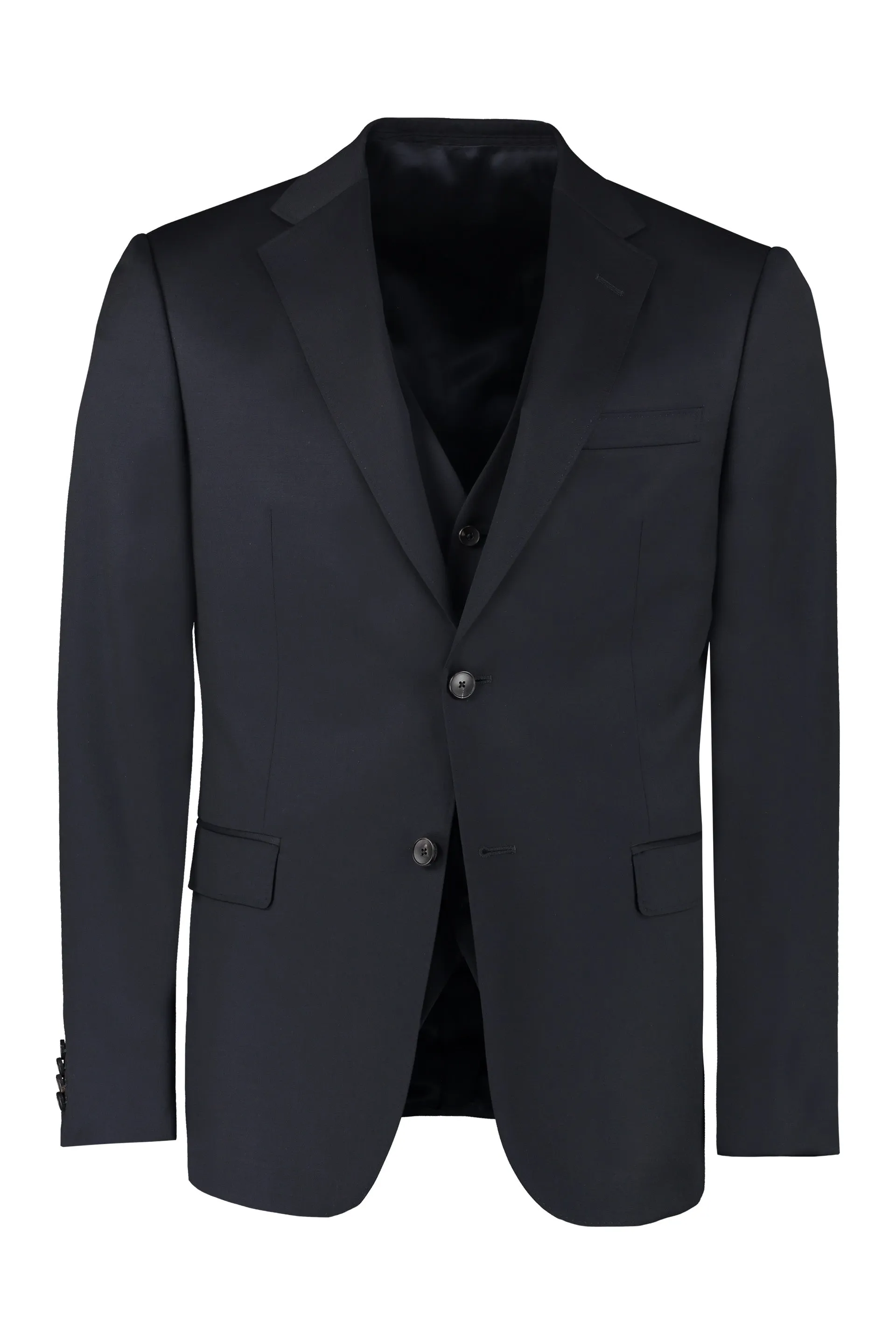 Z Zegna Two-Piece Long-Sleeved Suit