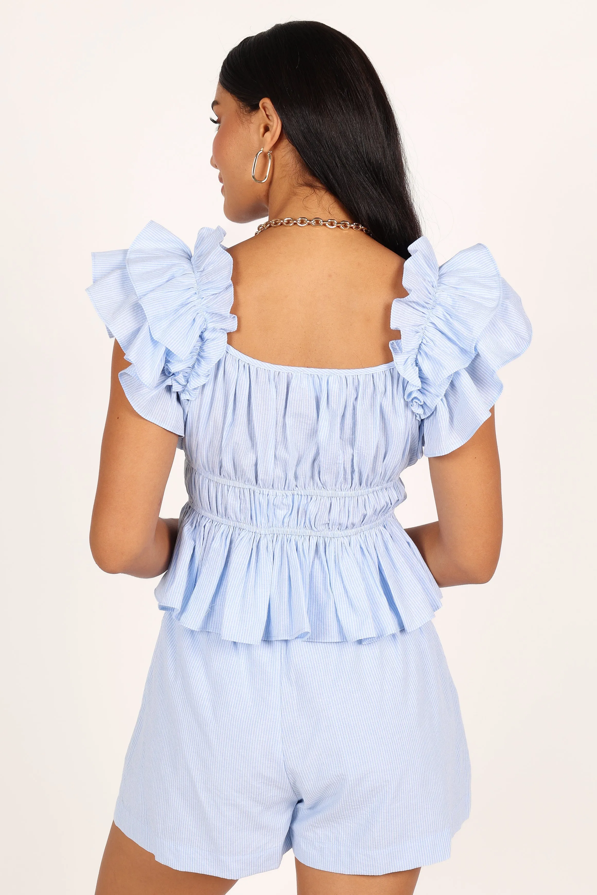 Zoe Two Piece Set - Blue