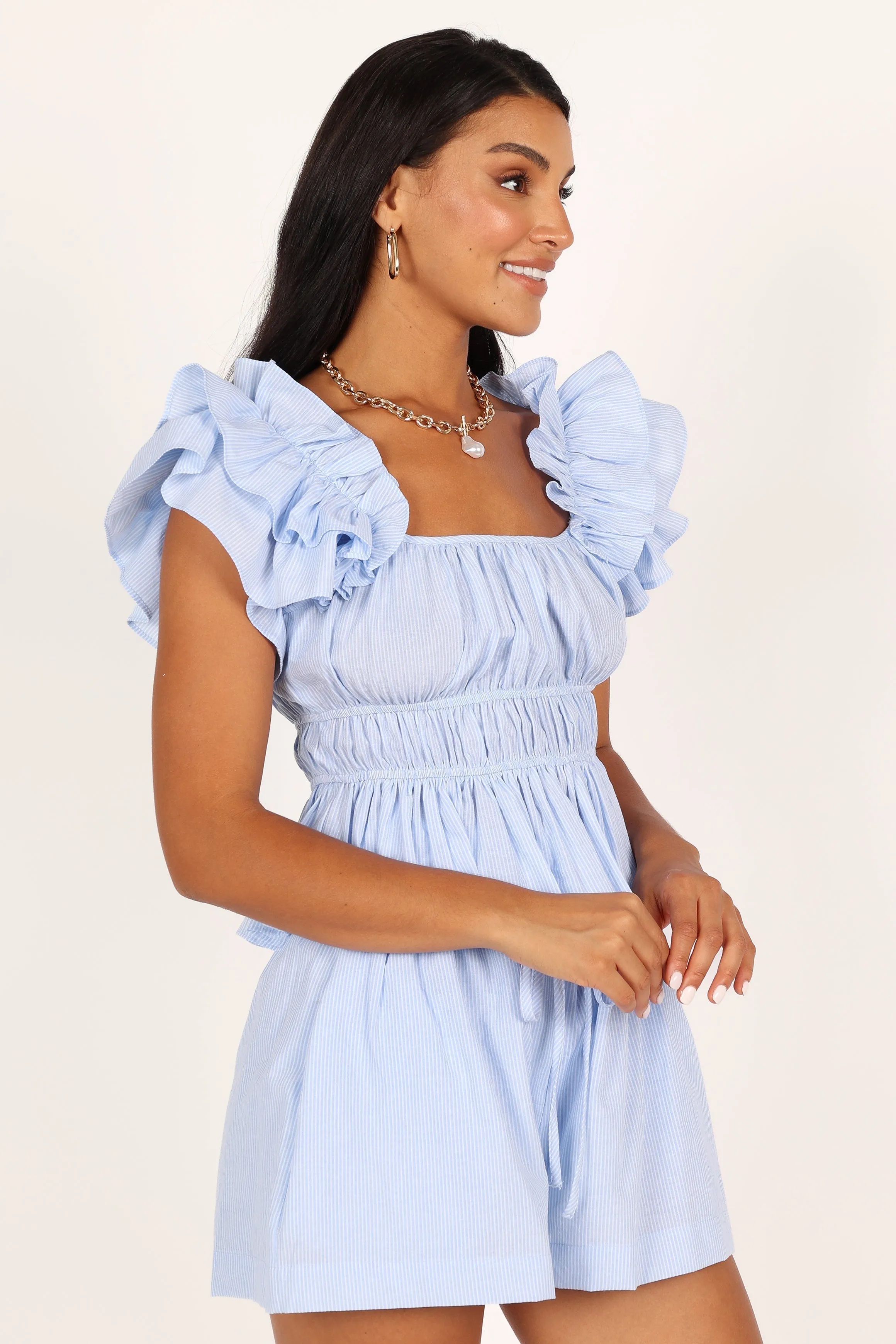 Zoe Two Piece Set - Blue