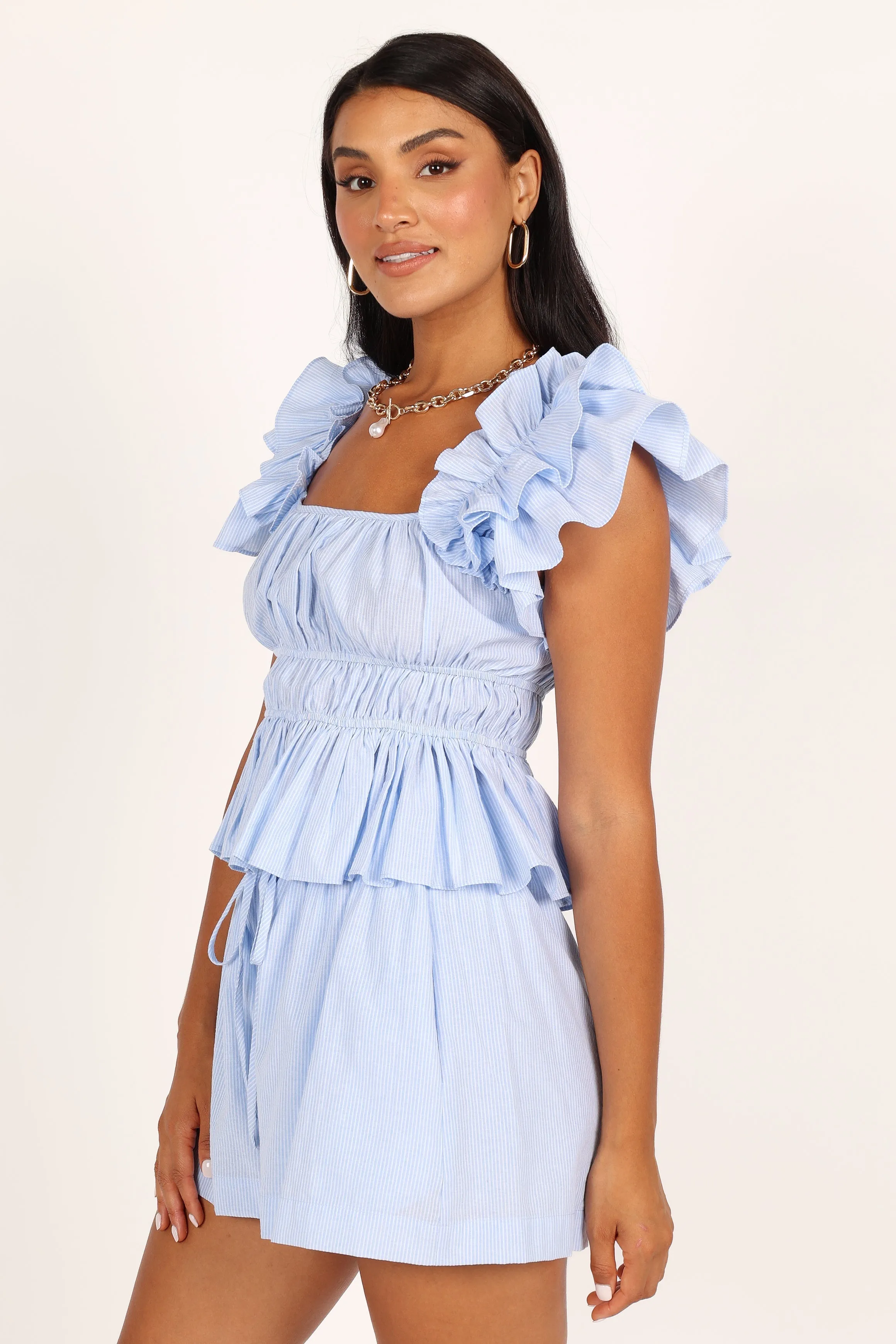 Zoe Two Piece Set - Blue